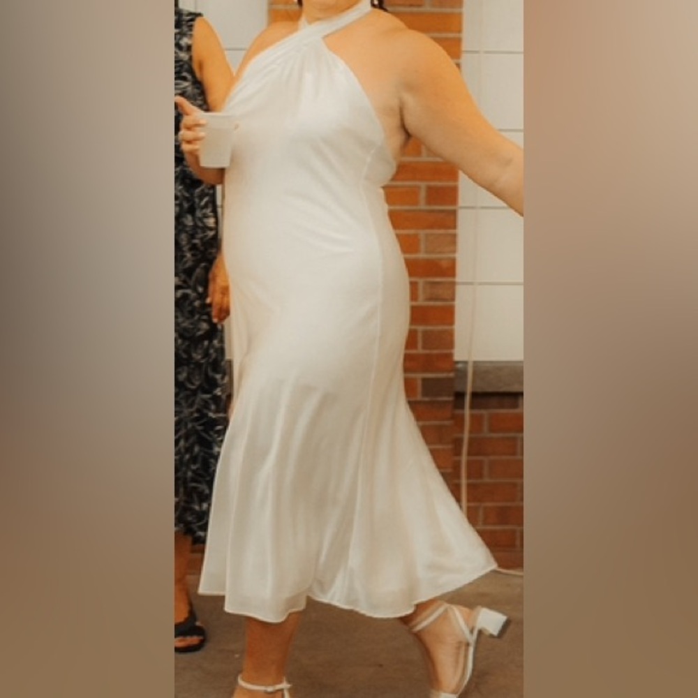 Show Me Your MuMu - Bridal - Jasmine Halter Midi Dress